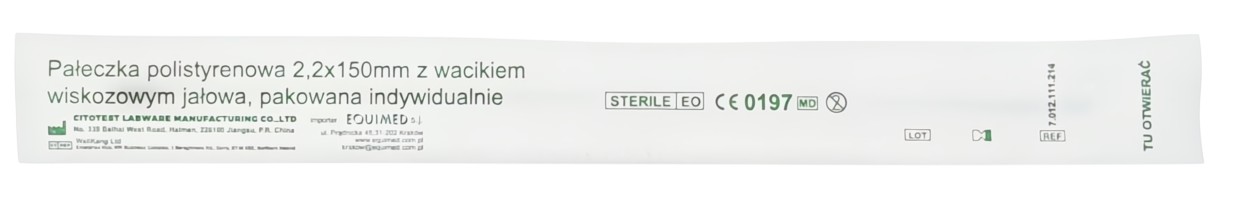 Patyczki do ślizgów 2,2x150mm op 100szt  (wymazówki)